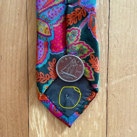 Kenzo Colorful Floral Print Silk Tie - Picture 11 of 16
